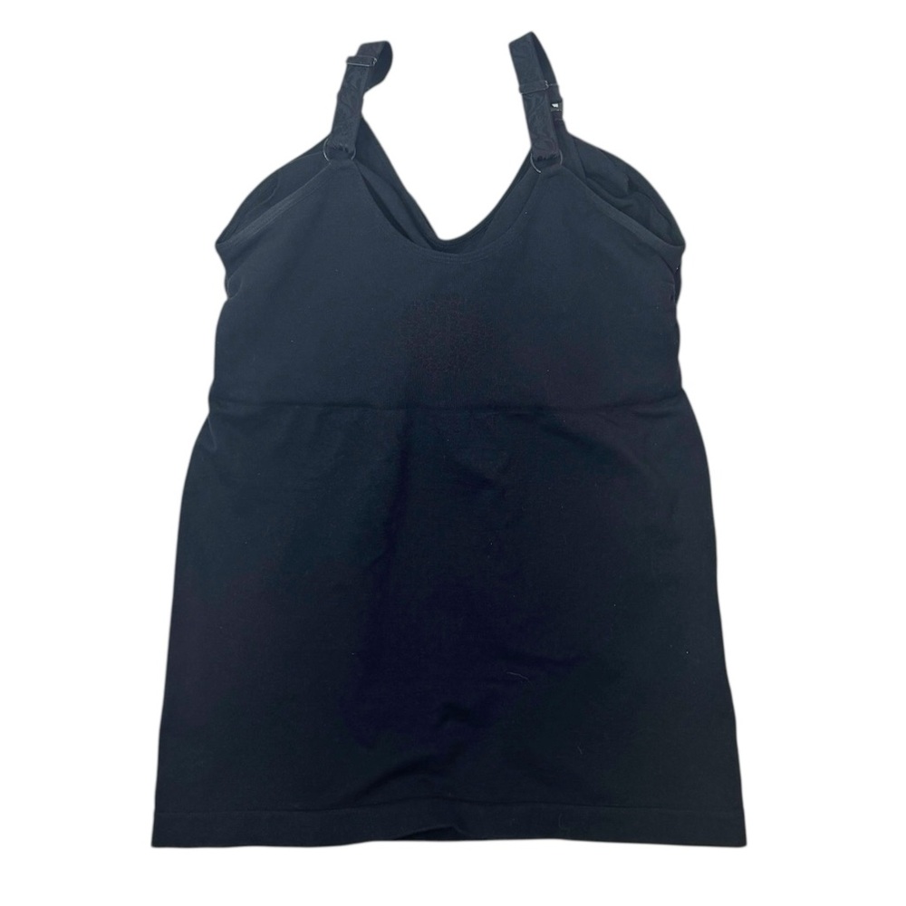 KINDRED BRAVELY Simply Sublime® Maternity & Nursing Tank Black Bra Medium Busty - Picture 7 of 14